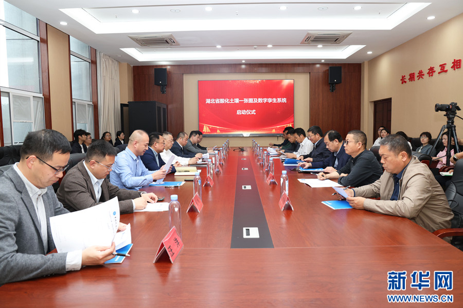 湖北省酸化土壤一张图及数字孪生系